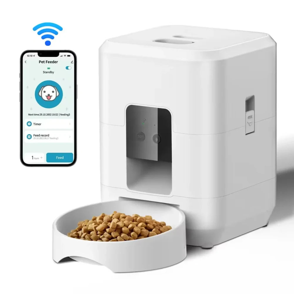 Smart Automatic Pet Feeder – Never Miss a Meal